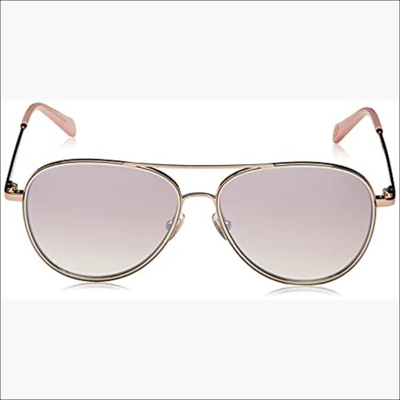 Metal Frame Aviator Sunglasses with UV Protection main image 4